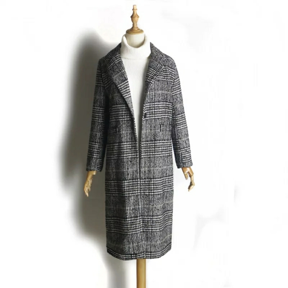 Grey twill coat